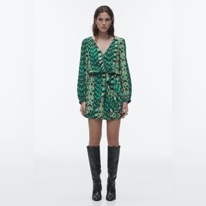 New !!!! Mini  ZARA PRINT DRESS